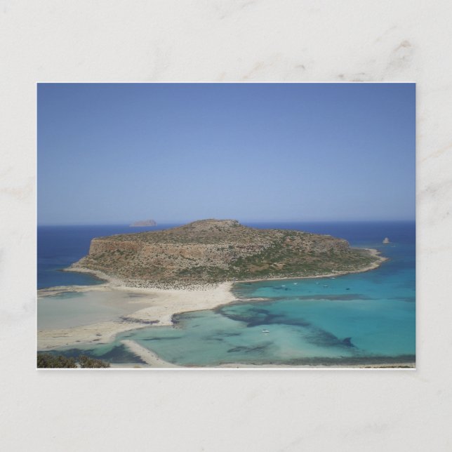 Balos Beach, Crete,  Greece Postcard (Front)