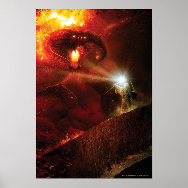 Balrog Versus GANDALF™ Poster (Front)