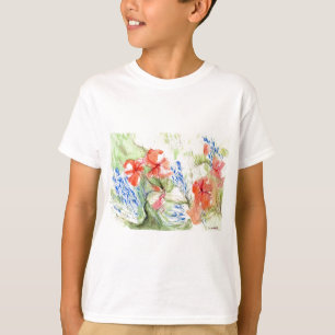 Balsam and Lobelia flowers T-Shirt