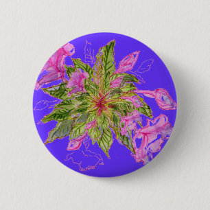 Balsam Bouquet 6 Cm Round Badge