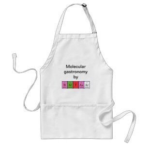 Baltasar periodic table name apron