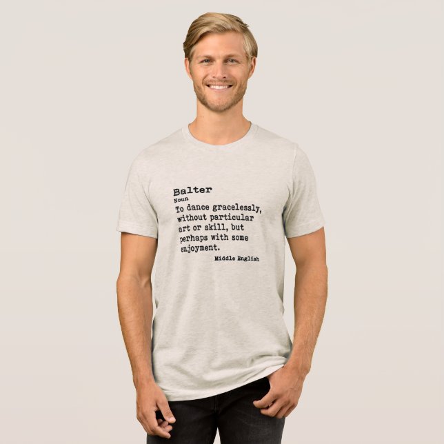 Balter: Short Sleeve  Tri-Blend Shirt (Front Full)
