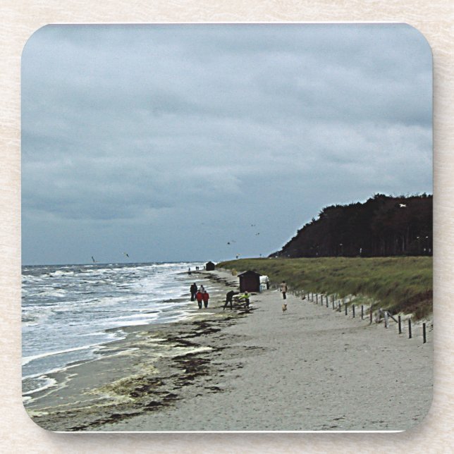 Baltic Sea Cork Coaster (Front)