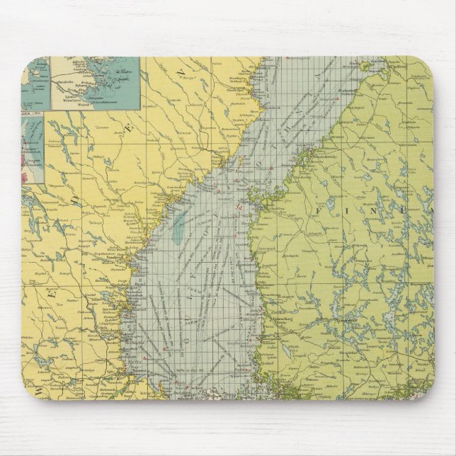 Baltic Sea Mouse Pad (Front)