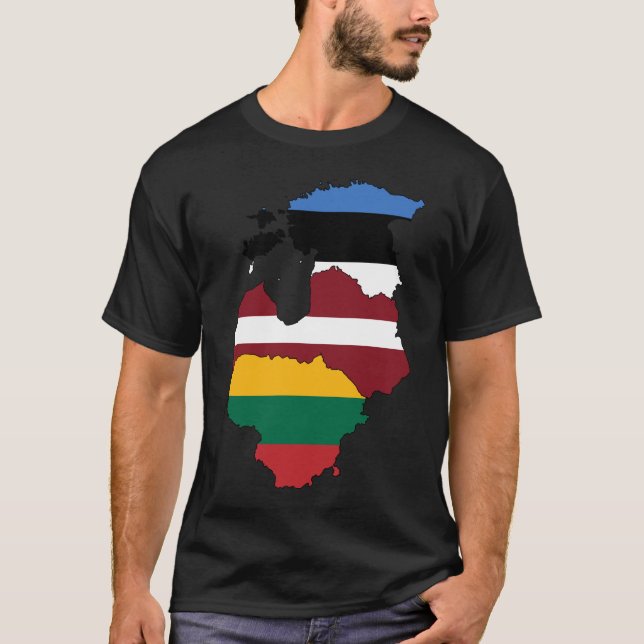Baltic States T-Shirt (Front)
