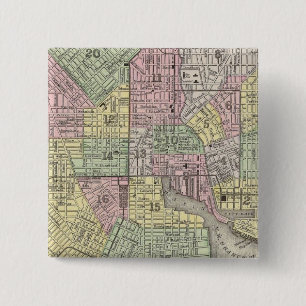 Baltimore 15 Cm Square Badge