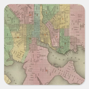 Baltimore 2 square sticker
