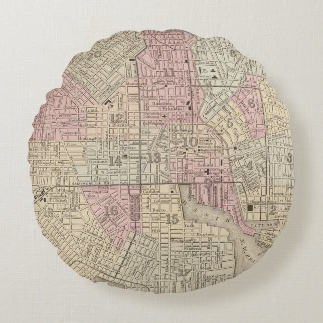 Baltimore 4 round cushion (Front)