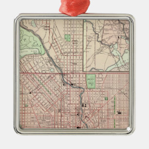 Baltimore 5 metal ornament