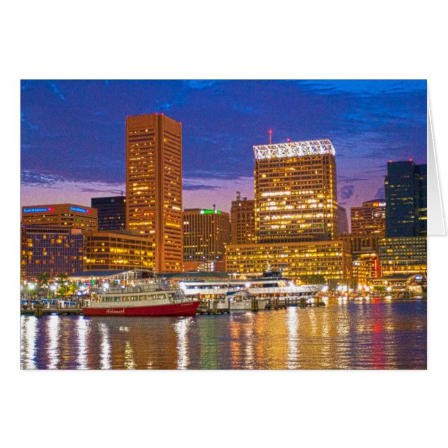 Baltimore at Night (Front Horizontal)