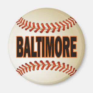 BALTIMORE BASEBALL MAGNET