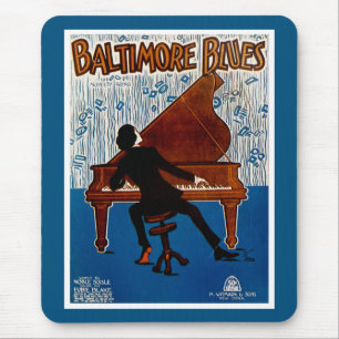 Baltimore Blues Mouse Pad