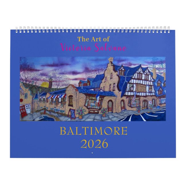 Baltimore Calendar 2026 (Cover)
