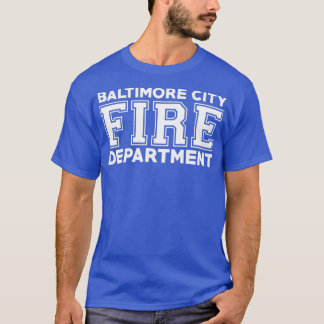 Baltimore City Fire Department Maryland Firefighte T-Shirt