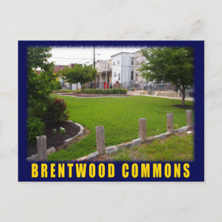 Baltimore Green Space Brentwood postcard