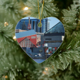 Baltimore Inner Harbour Ceramic Ornament