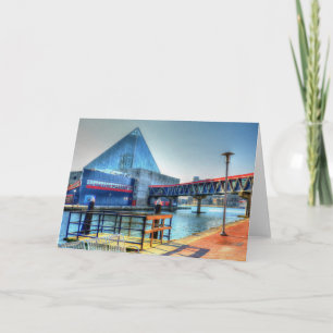 Baltimore Inner Harbour Greeting Card