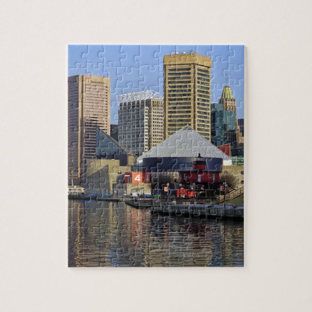 Baltimore Inner Harbour Jigsaw Puzzle (Vertical)