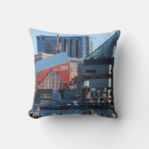 Baltimore Inner Harbour Pillow