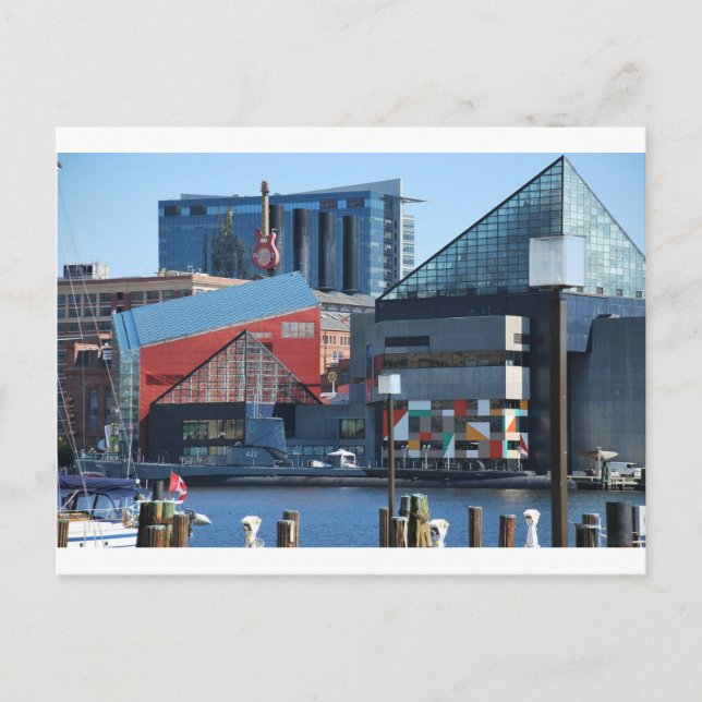 Baltimore Inner Harbour Postcard (Front)