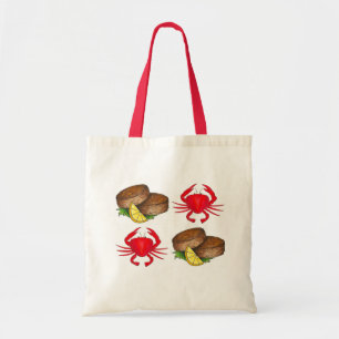 Baltimore Maryland Crabs Crabcake Crab Foodie Tote Bag