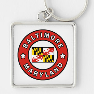 Baltimore Maryland Key Ring