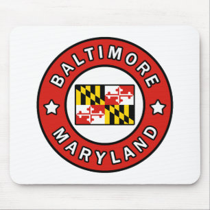 Baltimore Maryland Mouse Pad