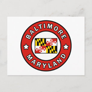 Baltimore Maryland Postcard