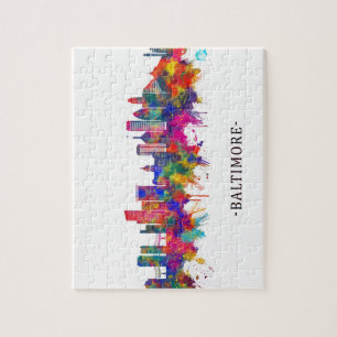 Baltimore Maryland skyline Jigsaw Puzzle