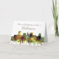 Baltimore Maryland Skyline Safari Buff