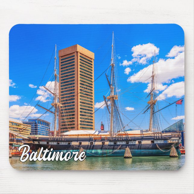 Baltimore, Maryland, United States Mouse Pad (Front)