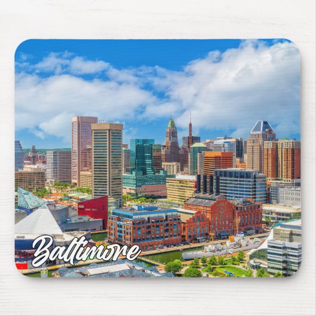 Baltimore, Maryland, United States Mouse Pad (Front)