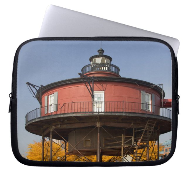 BALTIMORE, MARYLAND. USA. Seven-Foot Knoll Laptop Sleeve (Front)