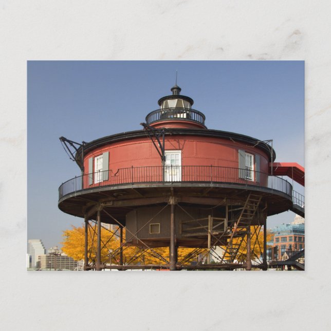 BALTIMORE, MARYLAND. USA. Seven-Foot Knoll Postcard (Front)