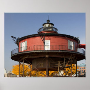 BALTIMORE, MARYLAND. USA. Seven-Foot Knoll Poster