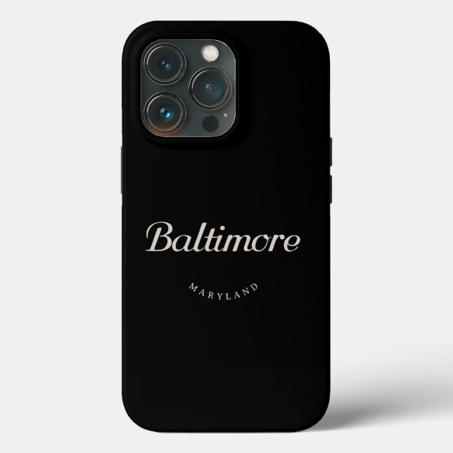 Baltimore MD Case-Mate iPhone Case (Back)