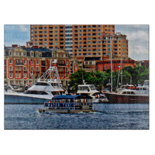 Baltimore MD - Inner Harbour Water Taxi Cutting Board