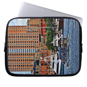 Baltimore MD - Inner Harbour Water Taxi Laptop Sleeve
