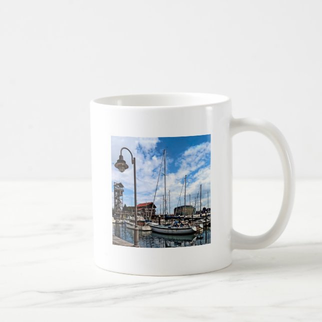 Baltimore MD - Marina Near Fells Point Coffee Mug (Right)