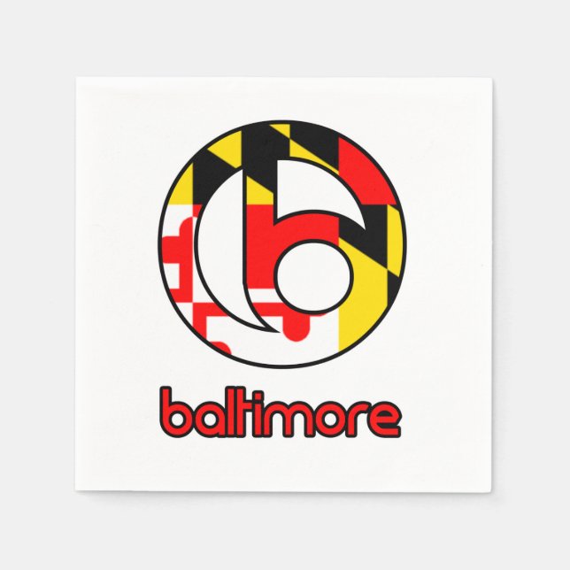 Baltimore Napkin (Front)