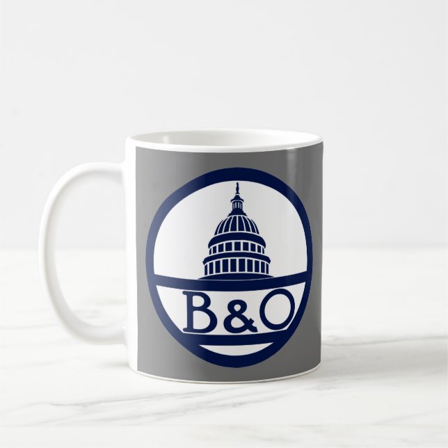 Baltimore & Ohio Railroad Mug (Left)