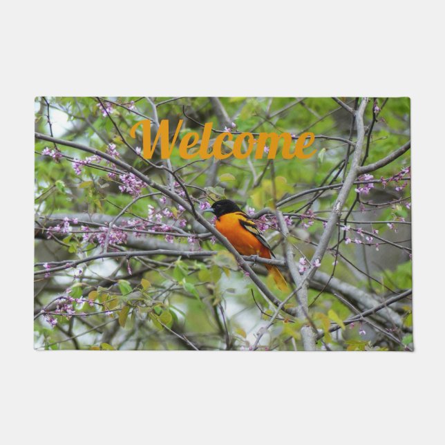 Baltimore Oriole Doormat (Front)