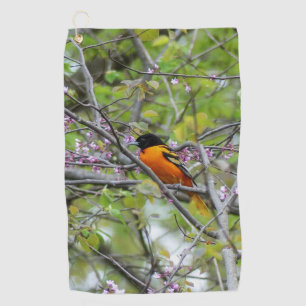 Baltimore Oriole Golf Towel