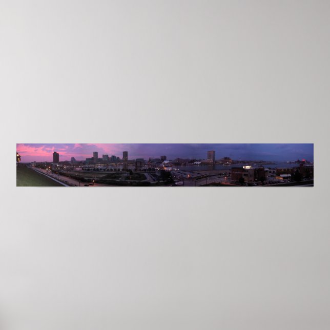 Baltimore Panorama Test Poster (Front)
