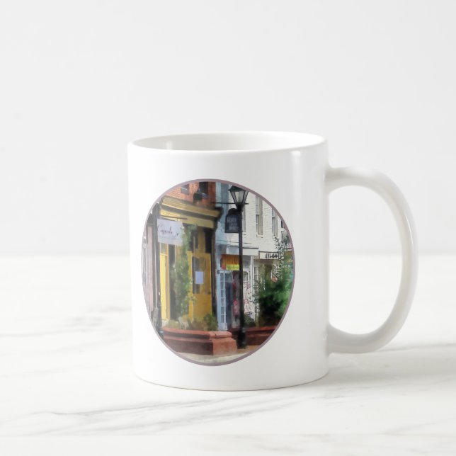 Baltimore - Quaint Fells Point Shreet Coffee Mug (Right)