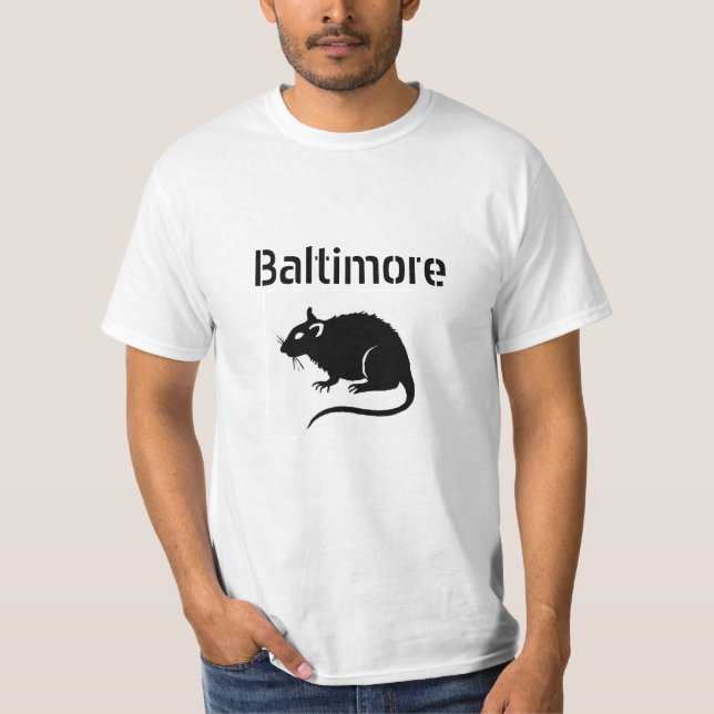 Baltimore RAT --- DEAL with it! T Shirt (Front)