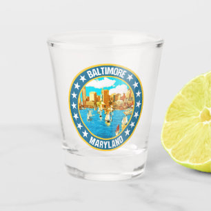 Baltimore shot glass