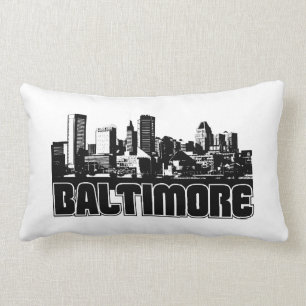 Baltimore Skyline Lumbar Cushion
