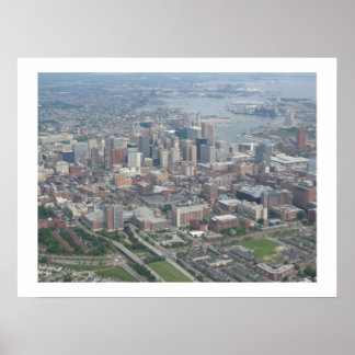 Baltimore Skyline Poster