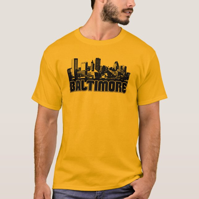 Baltimore Skyline T-Shirt (Front)